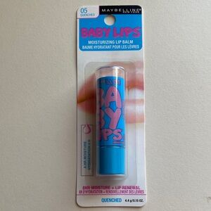 🌻Maybelline Baby Lips Quenched Lip Balm - Blue and Pink
